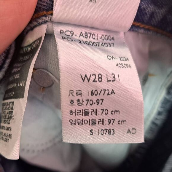 Levi's Premium Big E Women's XL Straight Denim size 28 - Picture 12 of 12